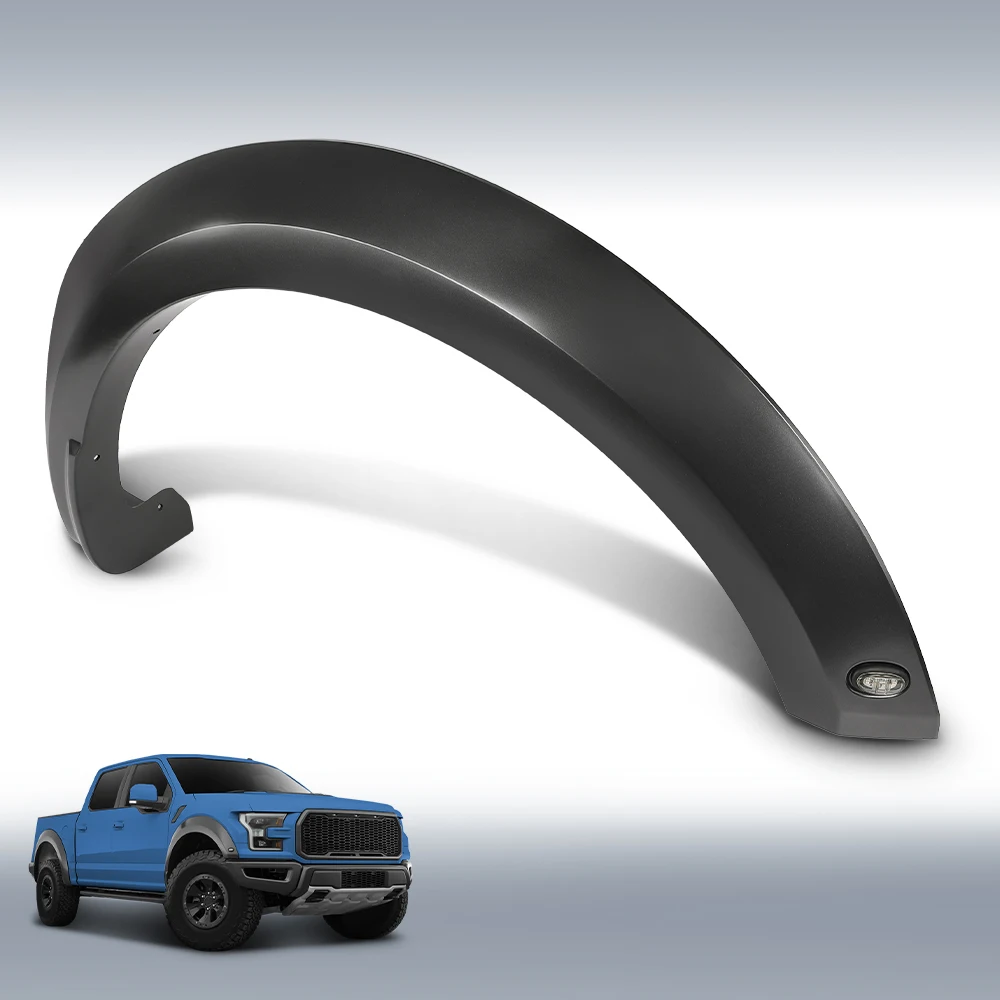 

Накладка на молдинги переднего крыла подходит для Ford F-150 Raptor 17-20 Hl3Z16038Ab, черная