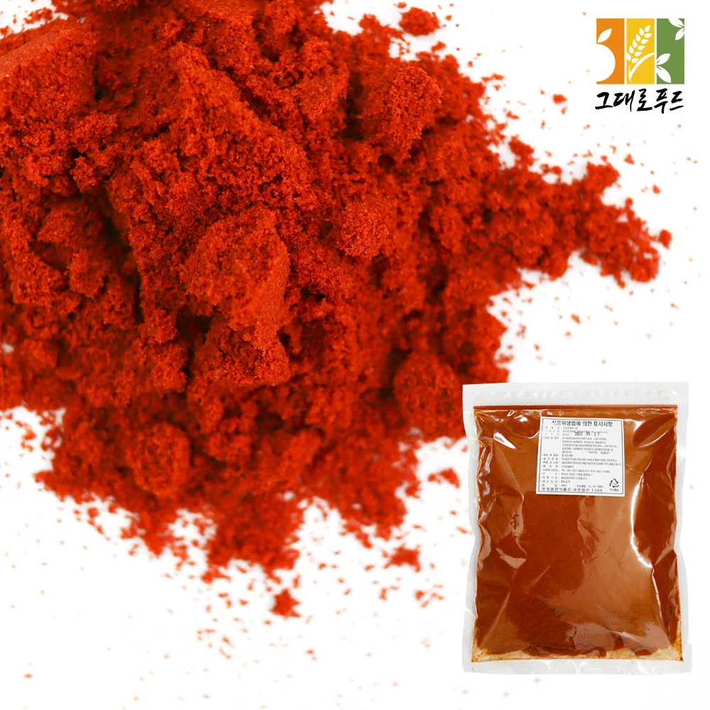 بودرة فلفل أحمر متبلة من جيودايرو للمطاعم ، سعة كبيرة ، 1 *