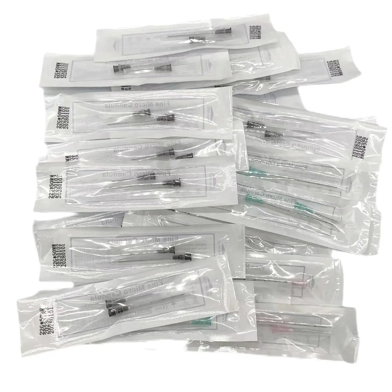 50 pieces/box blunt tip filling injection cannula 14G90MM 18G 21G 22G 23G 25G facial filling nasal micro blunt needle