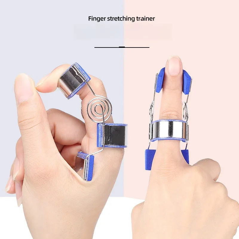 

NEW Spring Finger Splint Rehabilitation Straighten Training Easily Wear Adjustment Extension Assist for Finger Sprain