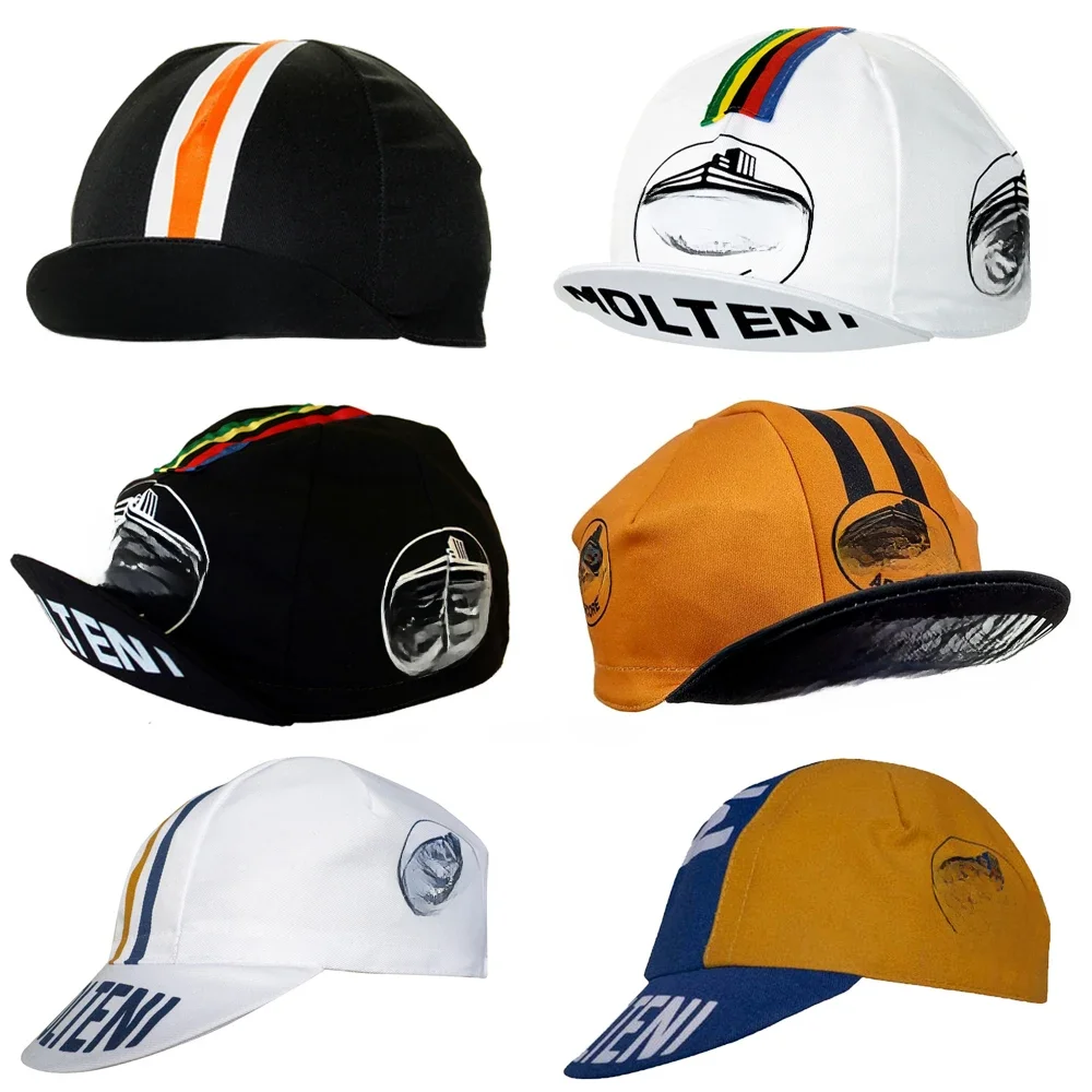 AliExpress Retro Team Molteni Cycling Cap Breathable Sun Protection Outdoor Sports Hat Unisex