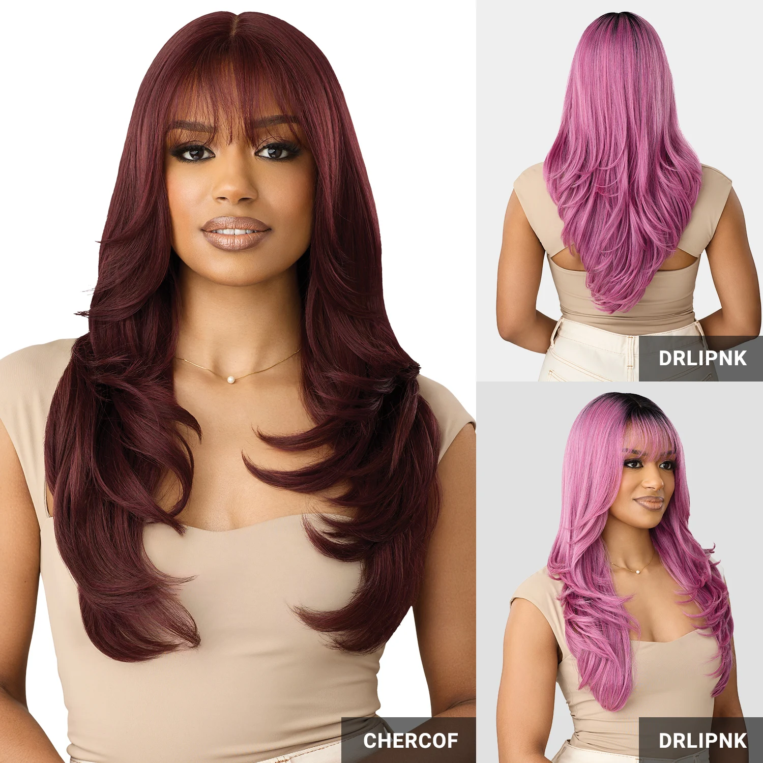 Outre HD Lace Front Synthetic Wig Glueless Castine
