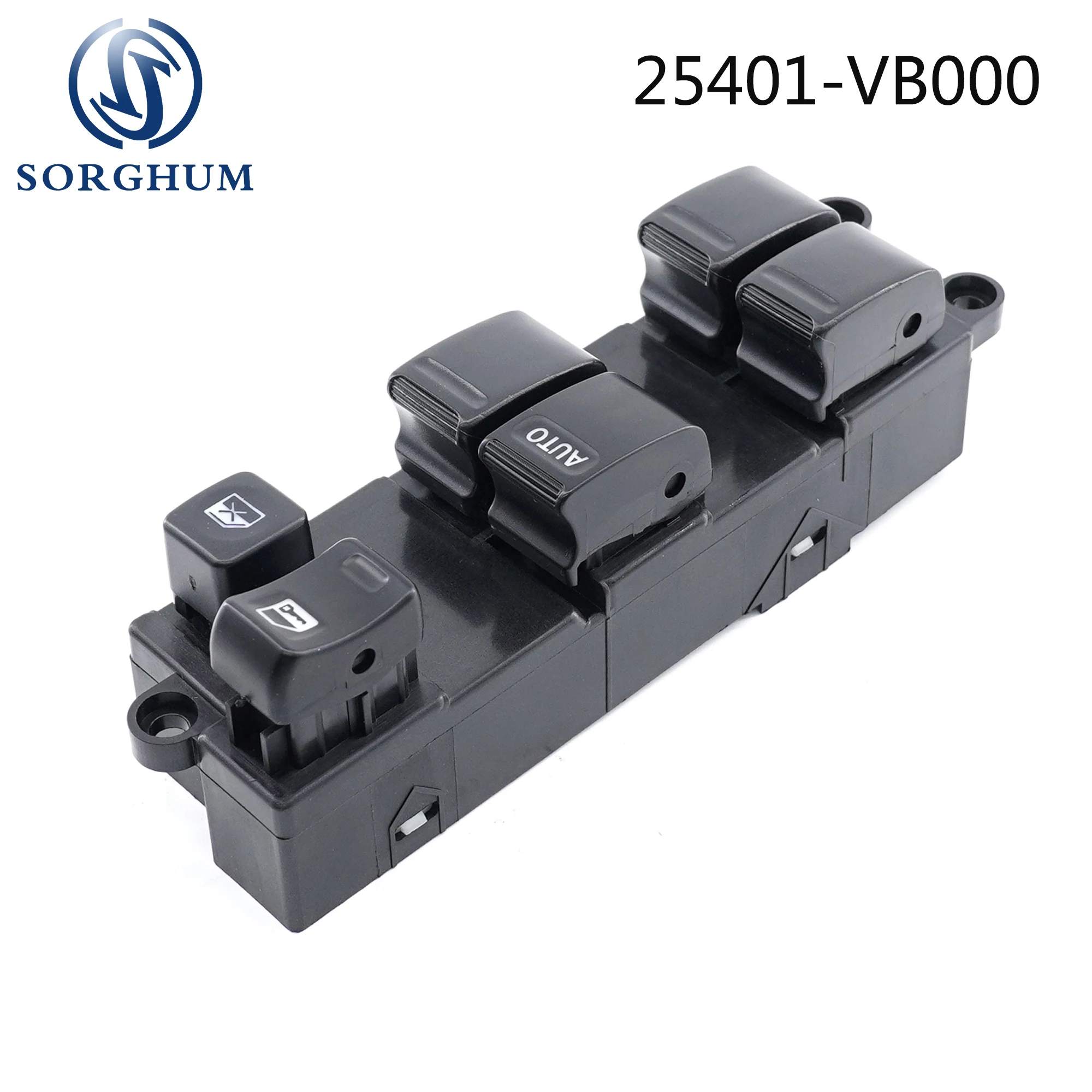 Sorghum Front Left Electric Power Window Master Control Switch Button For Nissan almera tino 25401-VB000 25401-5M000 25401-6Z50