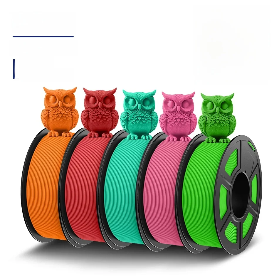 JAYO 5 Rollen PETG Filament 1.75mm Hoge Snelheid PETG 3D Printer Filament 1.1KG/Roll High Flow Snelle Matte 3D Printing Materialen - afbeelding 2