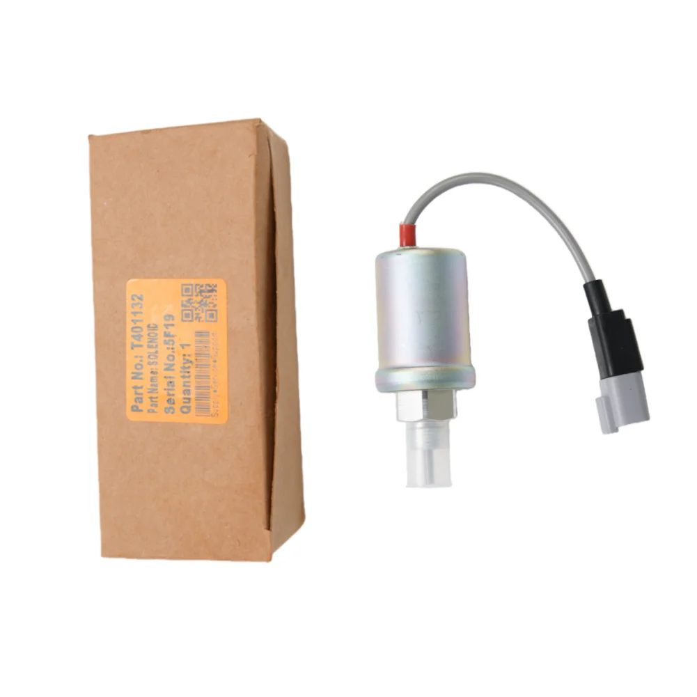 

Запасные части MegaWatts Соленоид отключения подачи топлива, совместимый с 4-цилиндровым двигателем Perkins T401132 серии 400