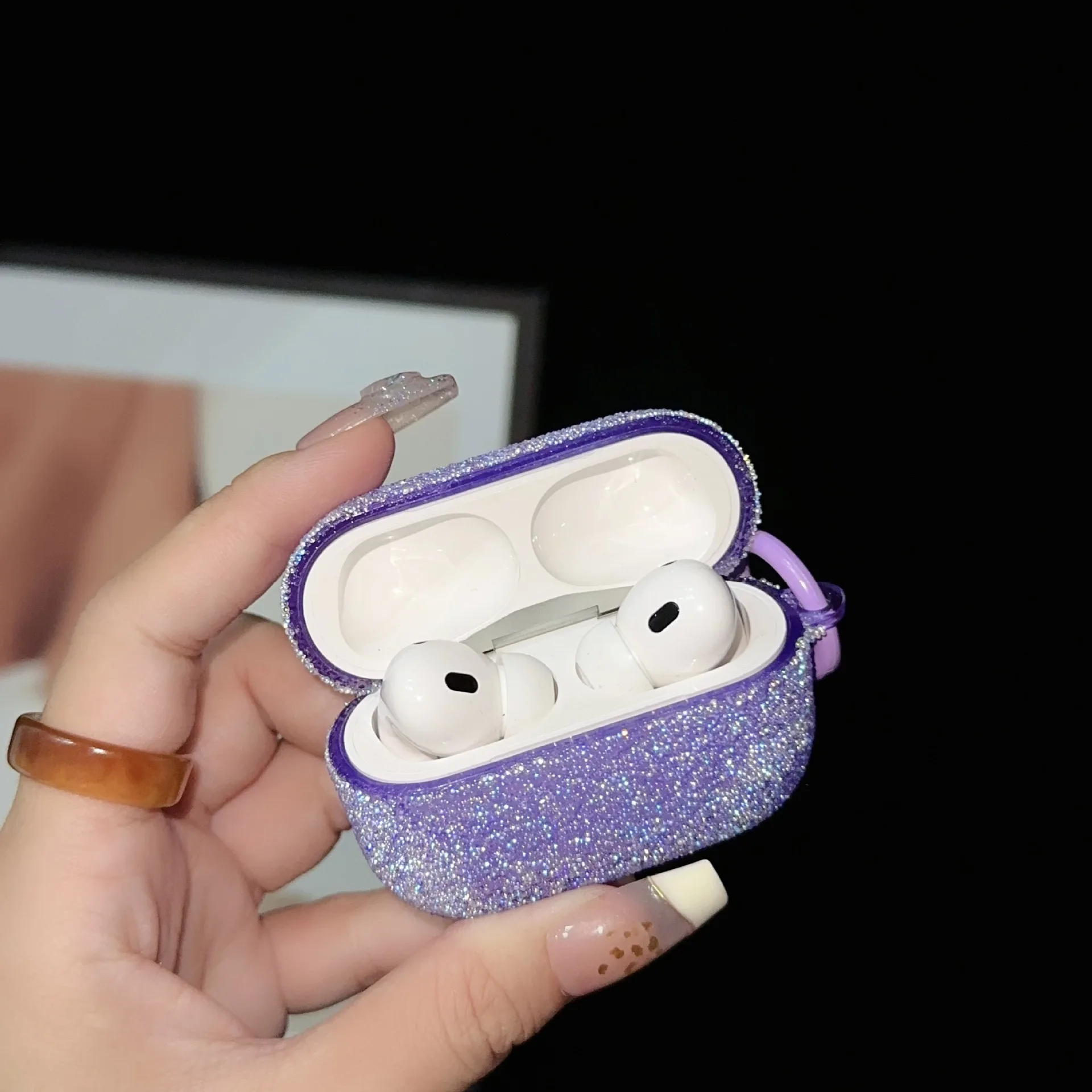 Luksusowe różowe diamentowe etui na słuchawki dla Apple Airpods Pro 2. Soft TPU Funda etui na słuchawki Airpods 2 1 3 etui na słuchawki