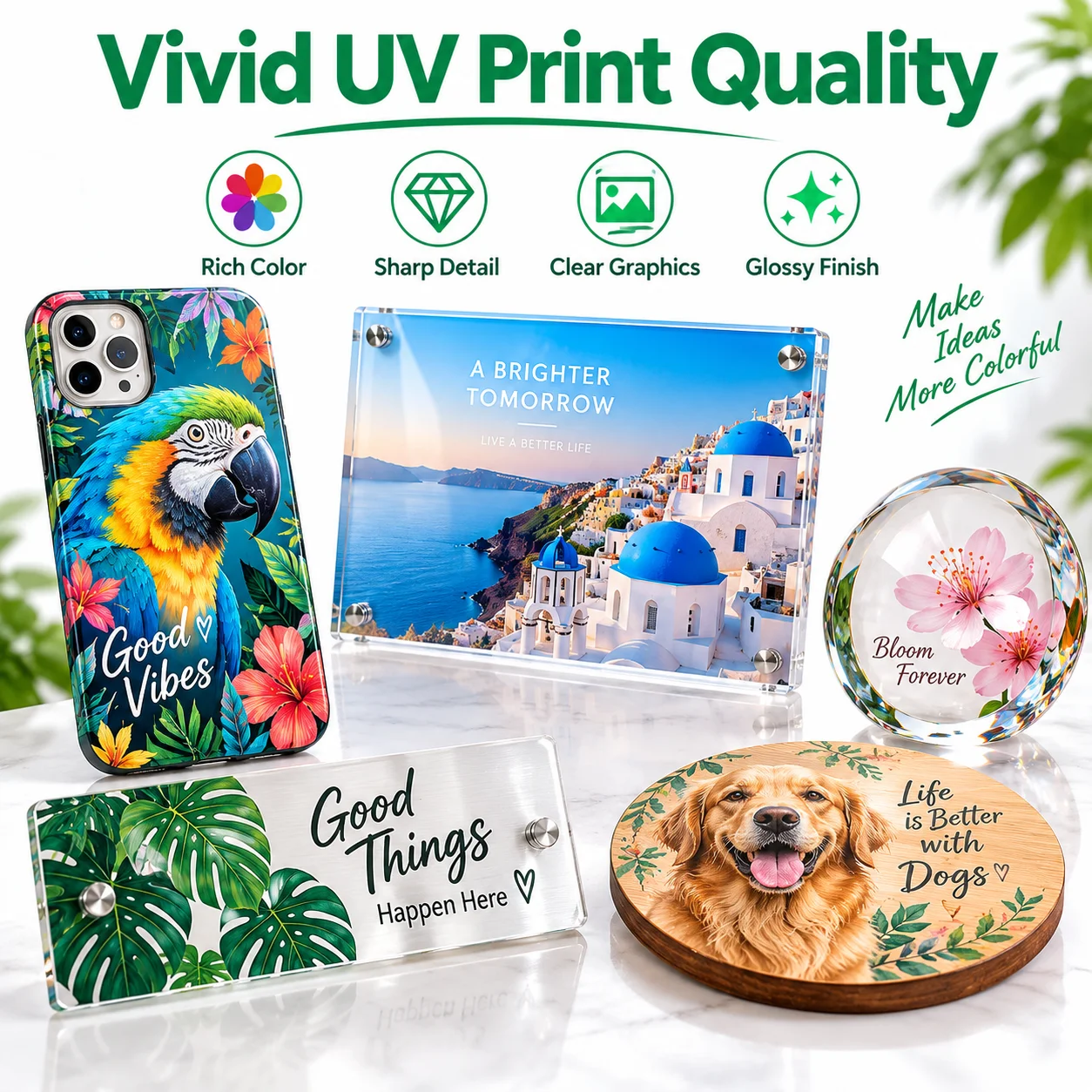 1000ML UV Ink For Ricoh G3 G4 G5 G5i G6 Printhead Gen3 Gen4/4L Gen5 Gen5i Gen5S Gen6 Rigid Soft Hard UV Ink 1000ML LED UV INK
