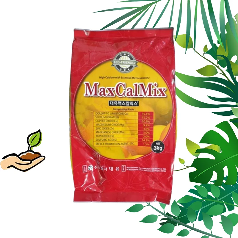 Weitao Max Calmix (5Kg/10kg) Finished Fertile High Calcium Root Plot complex Fertile Garlic Grass Rice Paddy Potassium