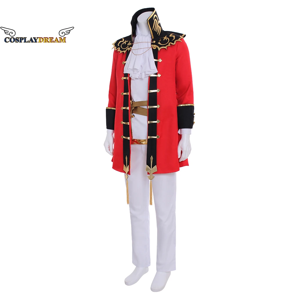 Eltshan Cosplay Costume Fire Emblem: Genealogy of the Holy War Eltshan Cosplay Outfit Halloween Christmas Mens Role Play Suit