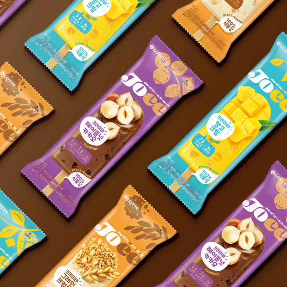 Lotte Well Joycreamiba Hazelnut Cacao 80x8 Food