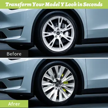 8 best sales Nắp chụp mâm xe Tesla - №4