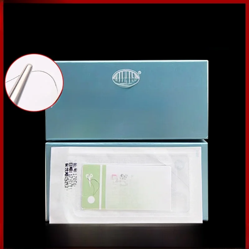 Pelle de Suture Médicale ODancing, Pelle de Suture Médicale, Monofilament en Nylon, Poussière pour Voiture, Poussière pour Enfants, 10-0