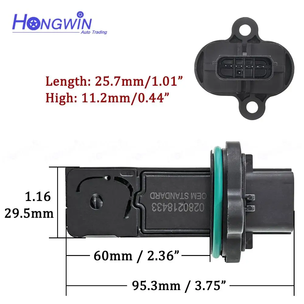 0280218433 Mass Air Flow Meter Sensor Fits Chevrolet Cruze Tracker 1.4 12671625,0 280 218 433