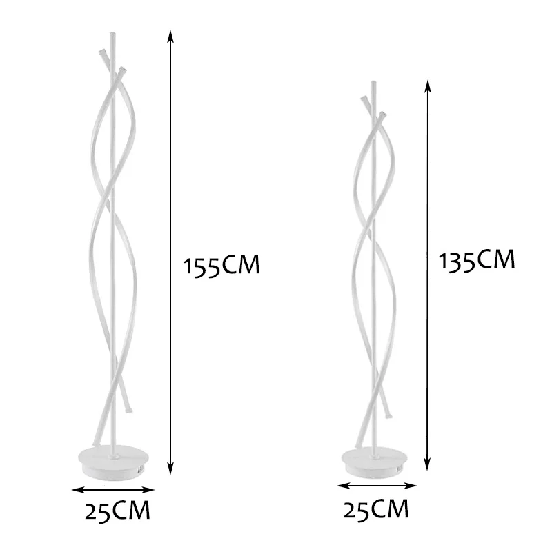 Imagem -03 - Escurecimento Lâmpadas de Chão com Suporte Designer Nórdico Luz Simples Lâmpada de Escritório Sala de Estar e Quarto Luxo e Topo 135cm 155cm