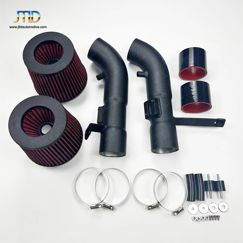 JTLD IF-001 Cold Shield Air Intakes Filter Intake system For Infiniti G35 Sedan 3 2007-2008 Black Short RAM Aluminium kits