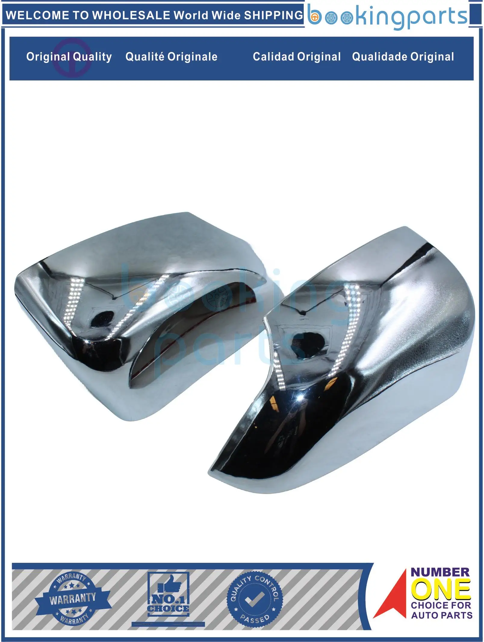 MRR66441(CHROME), Mirror For FORD RANGER T7 2015- [1PAIR]