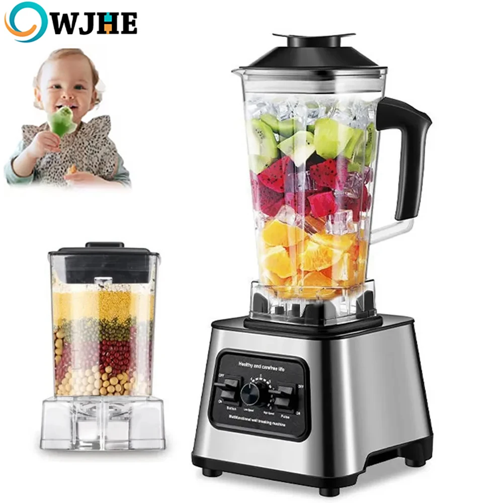 OWJHE 2.5L Macchina multifunzionale per rompere le pareti Frullatore Frantoio per ghiaccio Macchina da cucina SK-999 6000W Robot da cucina per bambini ad alta potenza