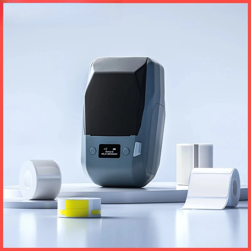 Niimbot M2 draagbare thermische overdracht labelprinter Multifunctionele sticker Label Maker Machine voor kantoorkleding Tag voedingskabel - afbeelding 2