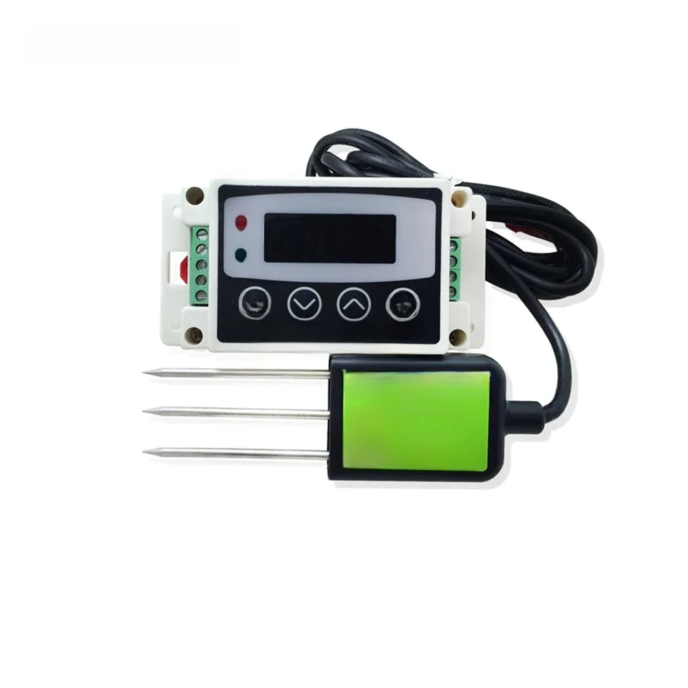Digital Display Intelligent Soil Moisture controller/Moisture sensor/Moisture detector /30A load