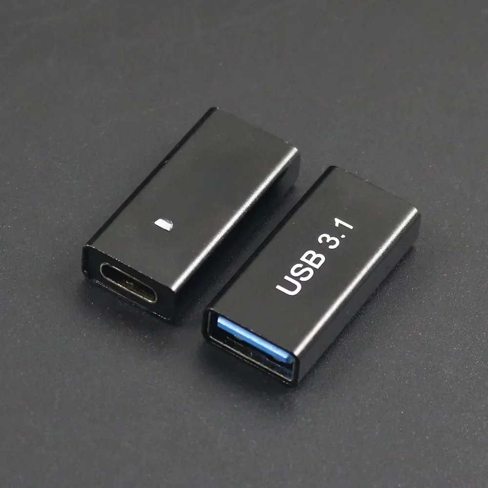 Adaptateur USB 3.0 femelle vers USB Type C, vitesse Super étendue, connexion convertisseur, convertisseur, 1 pièce