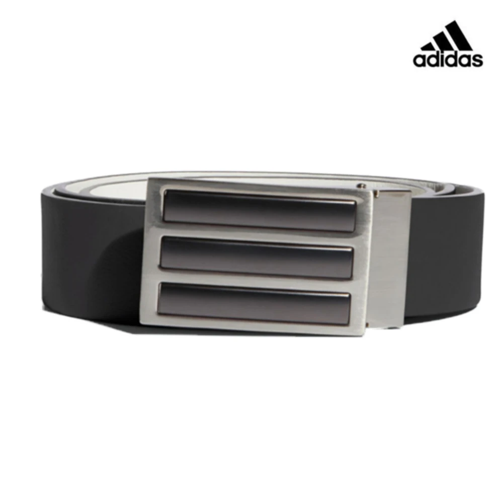 Adid's 3-strip Tour men's double-sided convertible belt