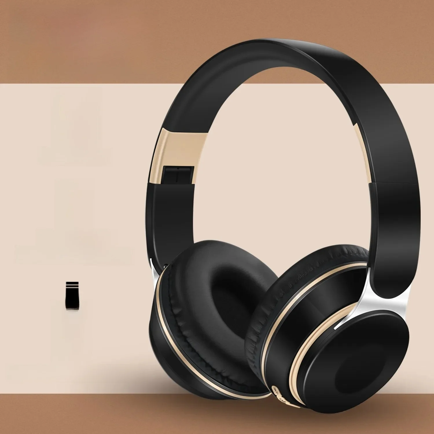 2026 Draadloze Bluetooth-hoofdtelefoon Stereo-hoofdbandheadset met SD-kaartondersteuning en microfoon voor iPhone Samsung Tablet