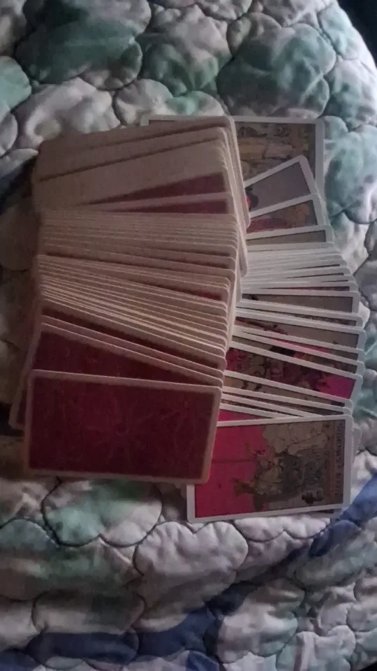 Muted Pink Rider Waite Tarot