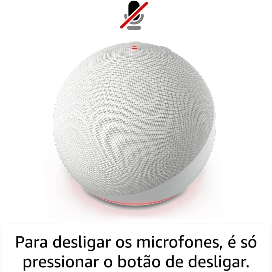 Alexa Echo Dot 5ª Geração Caixa de Som Inteligente Original Casa Moderna - SEM TAXA DE IMPORTAÇÃO envio rapido para todo Brasil