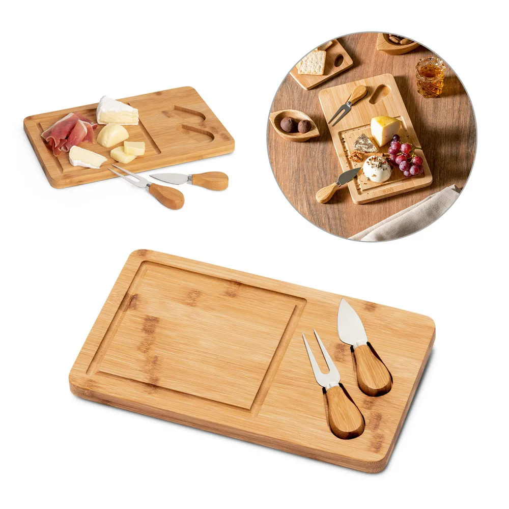 Cheese Kit with Ecological Bamboo Board