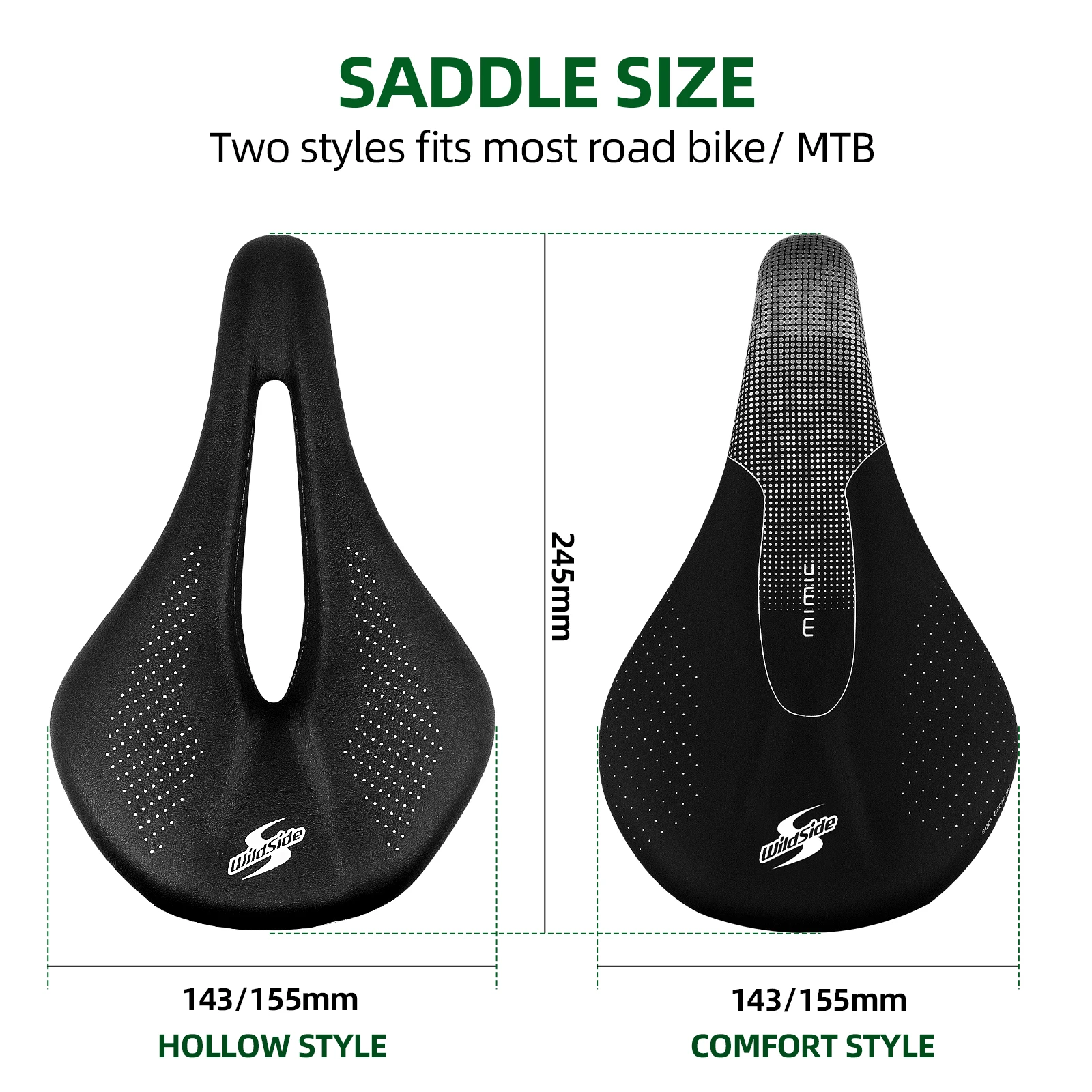 Lightweight carbon fiber saddle Road mountain Bike Saddle 143 155 for Men Women Triathlon Tt  Saddle Comfort Wide Racing Seat