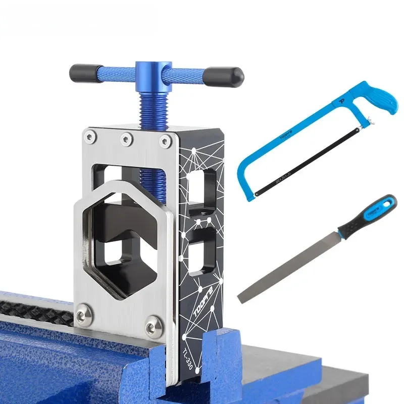 AliExpress TOOPRE Bicycle Fork Cutoff Tube Holder Road Bike Carbon Fibre Cutoff Tube Tool Seatpost Cutting Saw Bow Bicycle Repair Tool