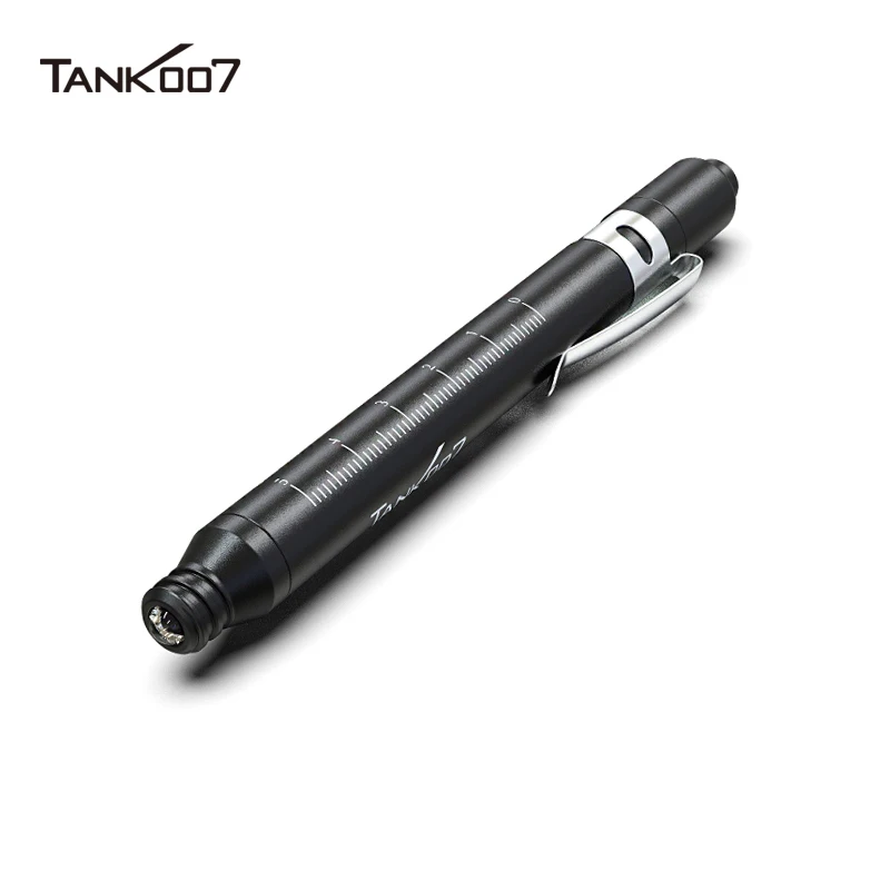 TANK007 Medical LED Pen Light Pocket Size Clip Flashlight Handheld Light for Nurse Medical Inspection Repair Engineer Doctor