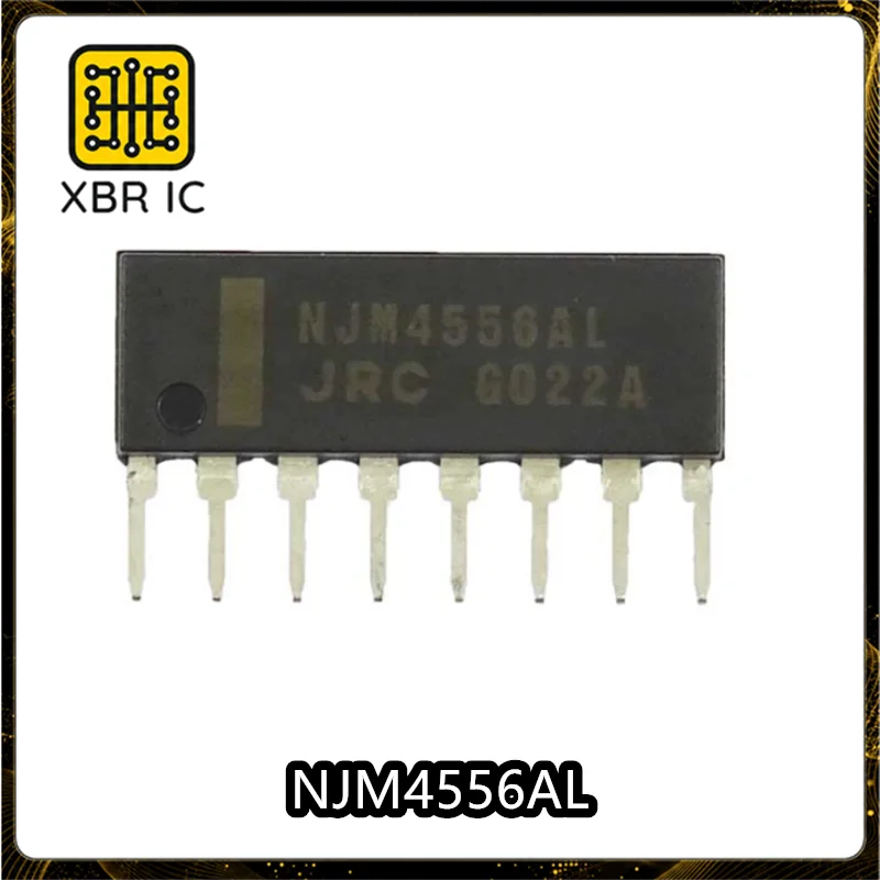 (20/50 pieces) NJM4556AL NJM4556 Dual Operational Amplifier SIP-8 Brand New Original Authentic Product In Stock