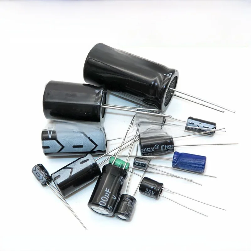 2/5/10/50 sztuk aluminium kondensator elektrolityczny 4V 10V 16V 25V 35V 100UF 220UF 330UF 470UF 680UF 1000UF 47UF 1500UF 10UF 22UF — zdjęcie 2