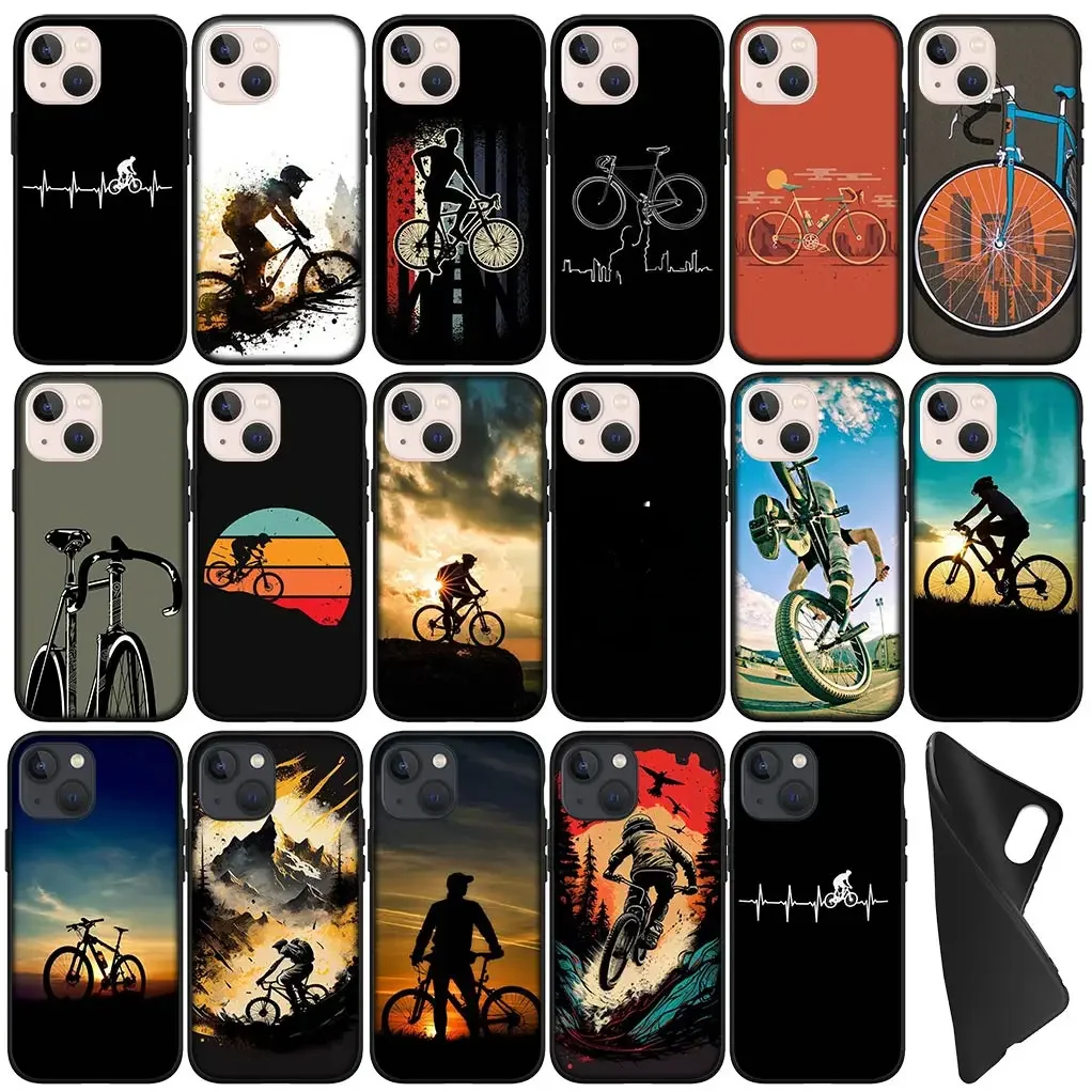 AliExpress MINISO Mountain Bike Cycling art Cover Phone Case for Apple iPhone 15 14 Plus 13 12 Mini Pro Max + 13Pro