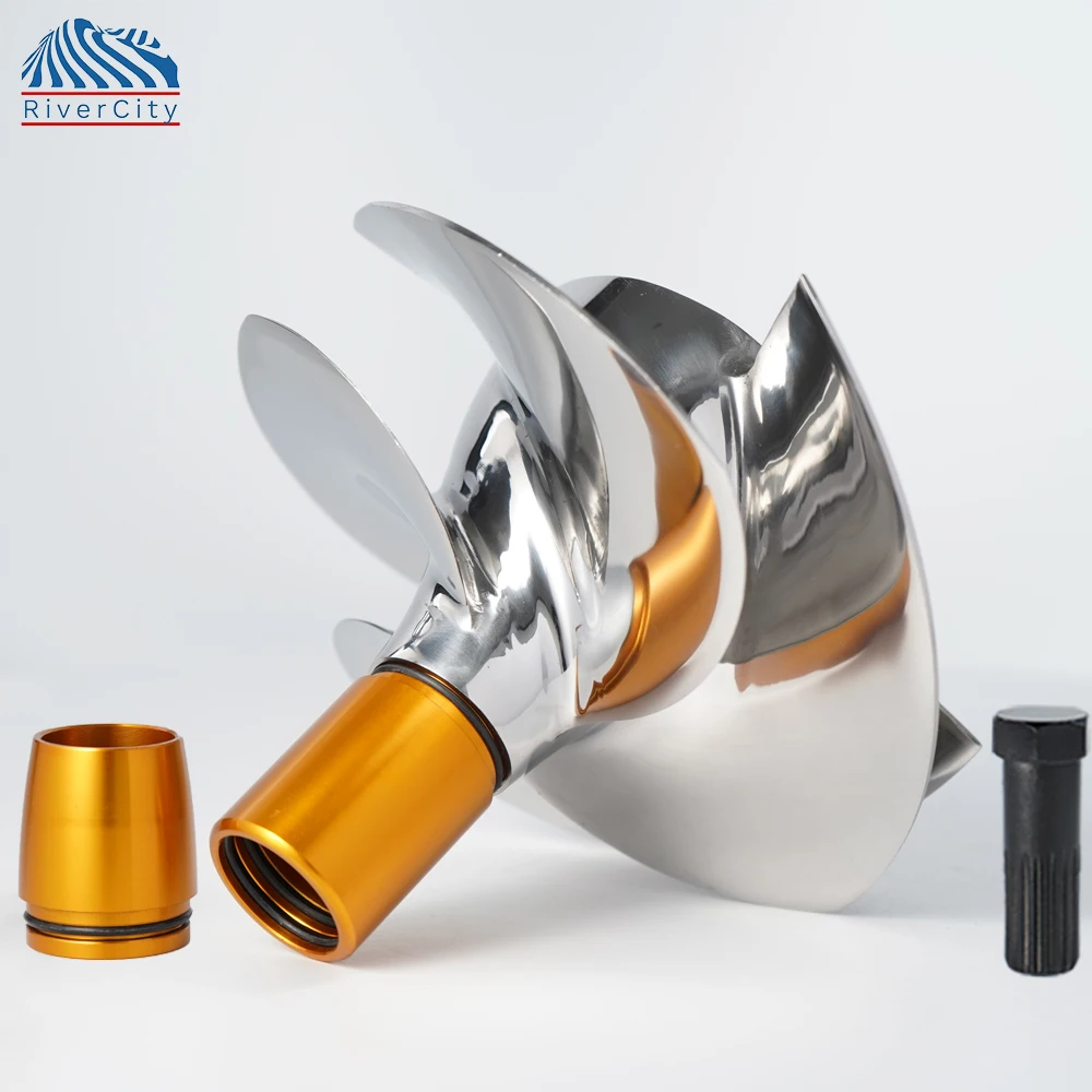 Remplacement pour Seadoo GTX 4-tech Limited Supercharge 185HP Jet Ski turbine SR-CD-12/20 155.5MM 4 lames pièces de PWC polies