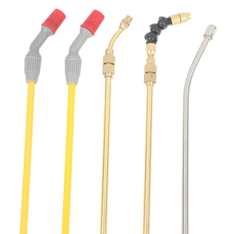Buse de brumisation télescopique réglable en acier inoxydable, arroseur d'eau en plastique, pulvérisateur à haute pression d'irrigation, buses de pulvérisation, 1PC