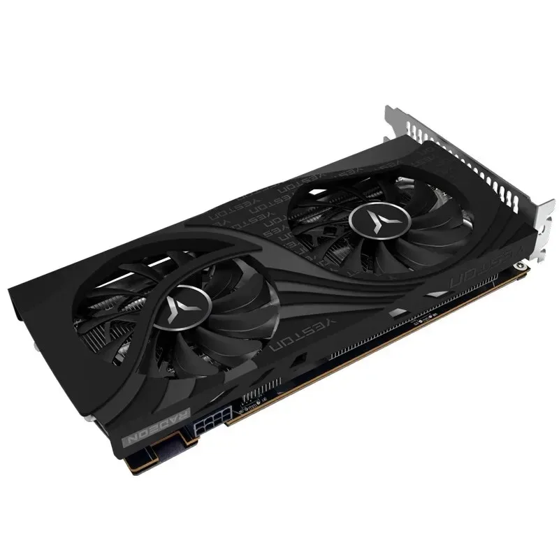 Elhasznált YESTON ATI Radeon AMD RX 6750 GDDR6 GRE 10G D6 Grafika rty 160bit rx6750 AMD Vonalas rty számára PC Játék видеокарты