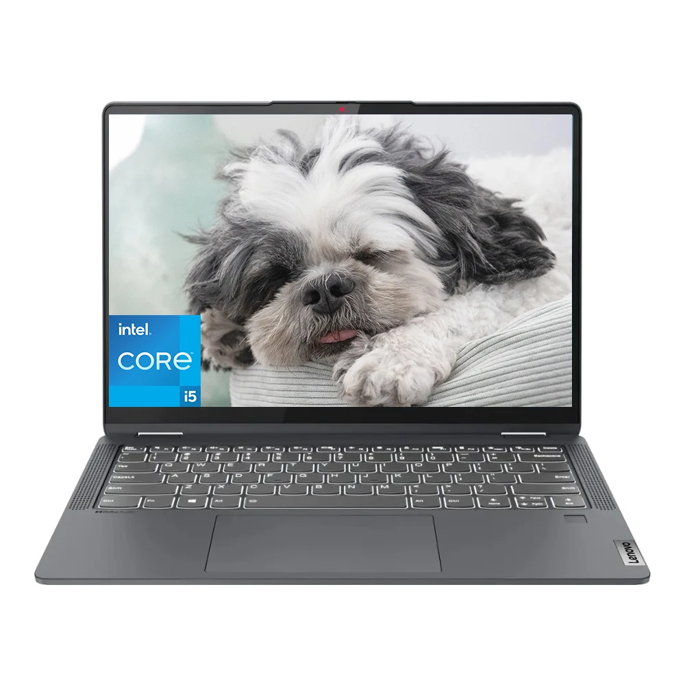 

Ноутбук Lenovo Ideapad Flex 5i 2-в-1, сенсорный экран 14 дюймов FHD+, Intel Core i5-1235U, 16 ГБ ОЗУ, 2 ТБ SSD, подсветка KB, отпечаток пальца, Windows 11