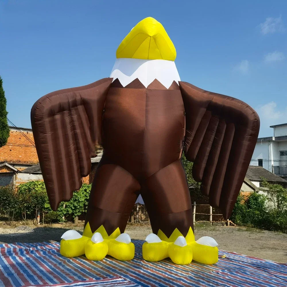 High Quality Giant Inflatable Eagle Mascot Advertising Inflatable Eagle Balloon Customized Bird Animal For Event Decoration