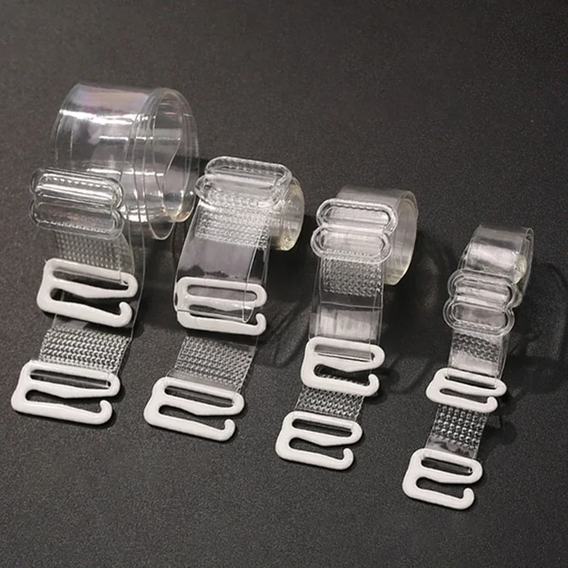 Bretelles de soutien-gorge transparentes invisibles pour femmes, ceinture de soutien-gorge élastique, bretelles réglables, sous-vêtements intimes, accessoires pour PC