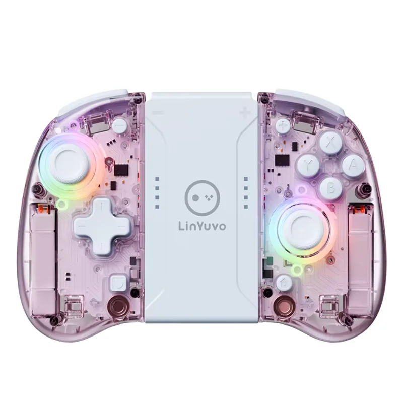 Беспроводной RGB-геймпад для контроллера NS Switch джойстик совместимый с Oled Lite ПК вибрацией Фото №5