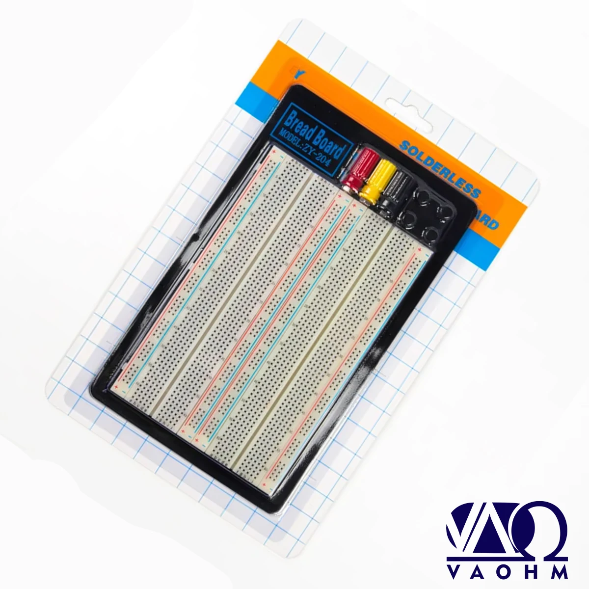 ZY-204 1660 Ties Solderless Breadboard DIY Prototype Board