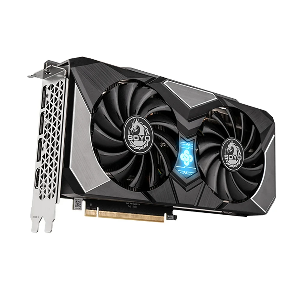 USED SOYO Graphics Card 1660Super 2060 3060 3070Ti 3080Ti GDDR6/GDDR6X 8G 12G Cards Gaming Video Card NVIDIA Computer GPU