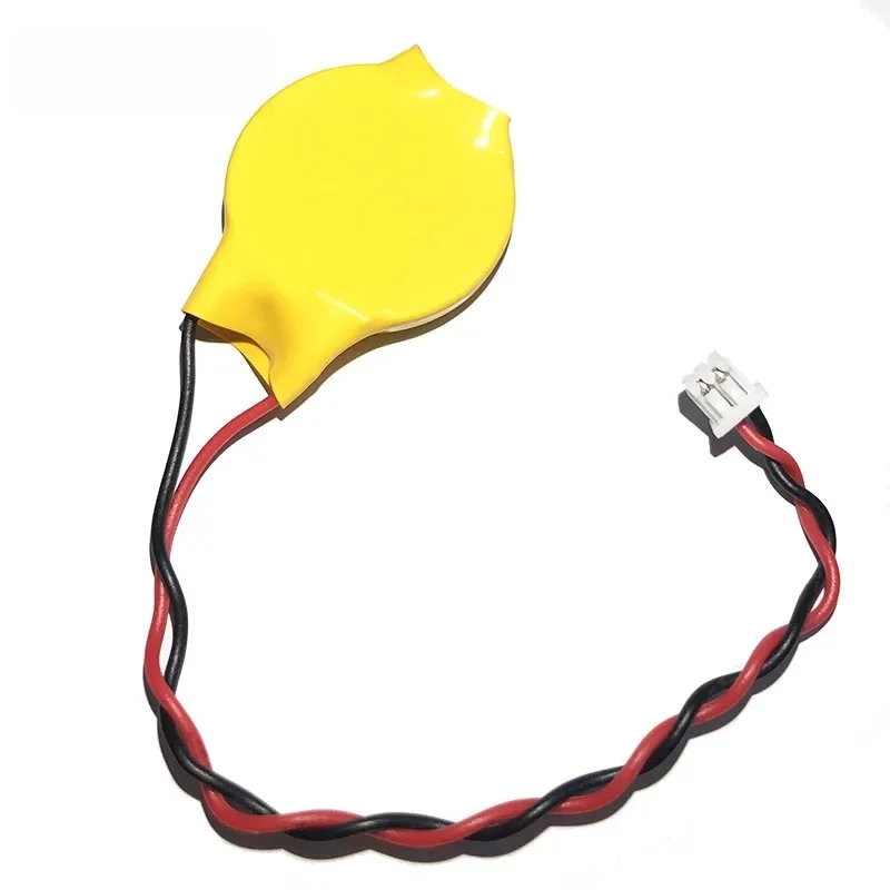 2 PCS/LOT CR2032 2032 batterie avec fil 2pin 1.25 carte mère d'ordinateur portable BIOS CMOS batterie avec fil démonter la batterie