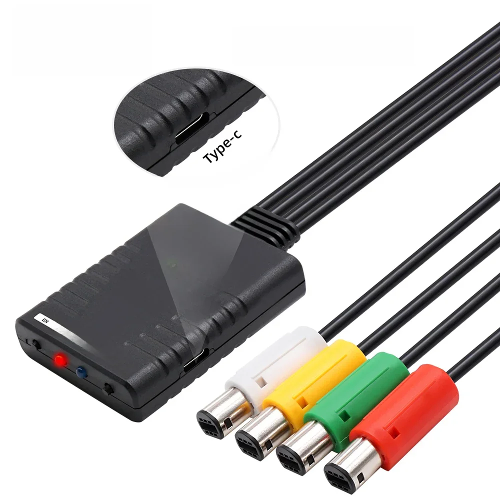 BlueRetro Voor Nintendo GameCube Console Draadloze Game Controllers Adapter Naar PS3 PS4 PS5 8bitdo Schakelaar Pro wii Controllers - afbeelding 2