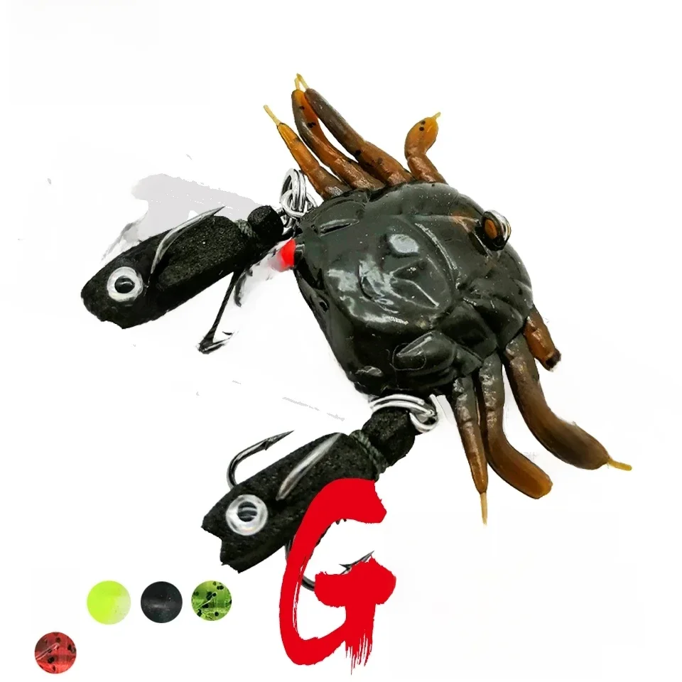 Walk Fish 1 Stück Krabben Weich köder Silikon Fake Köder 5,8g 13,7g sinkende Raubtier Sea Rock Tintenfisch Angeln künstliche Ausrüstung