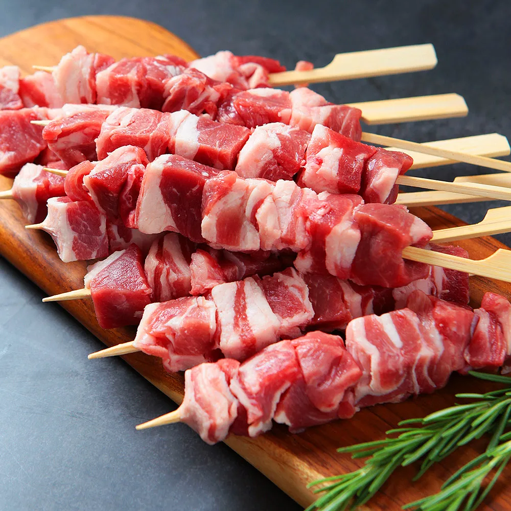 1kg de brochetas de cordero + 1 Tsuran