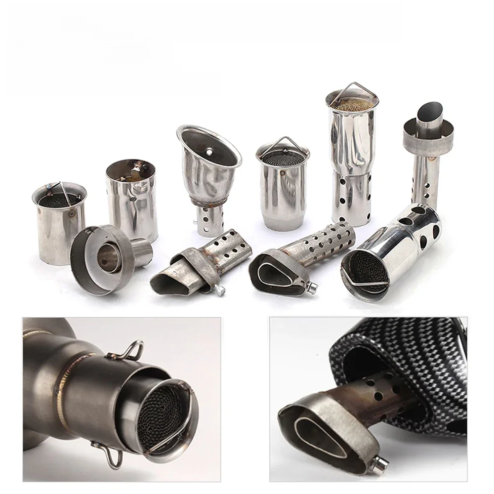 Catalyseur universel avant-moyen DB Killer pour échappement de moto, éliminateur de bruit et de son