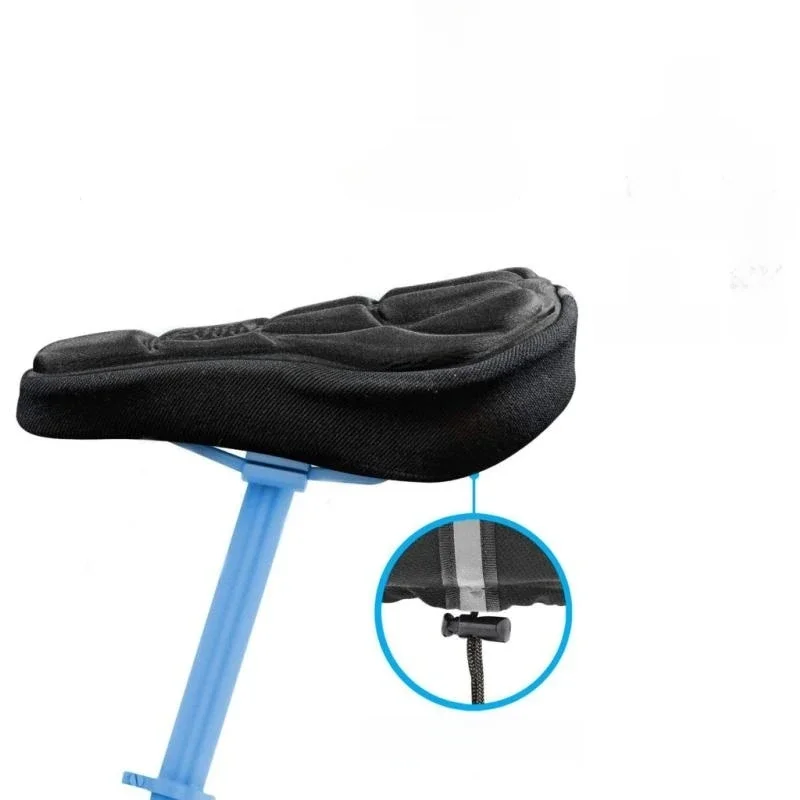 AliExpress NONE Soft 3D Padded Cycling Bicycle MTB Bike Saddle Seat Cover Cushion Sponge Foam Comfortable Saddles Mat Bicycle Accessory